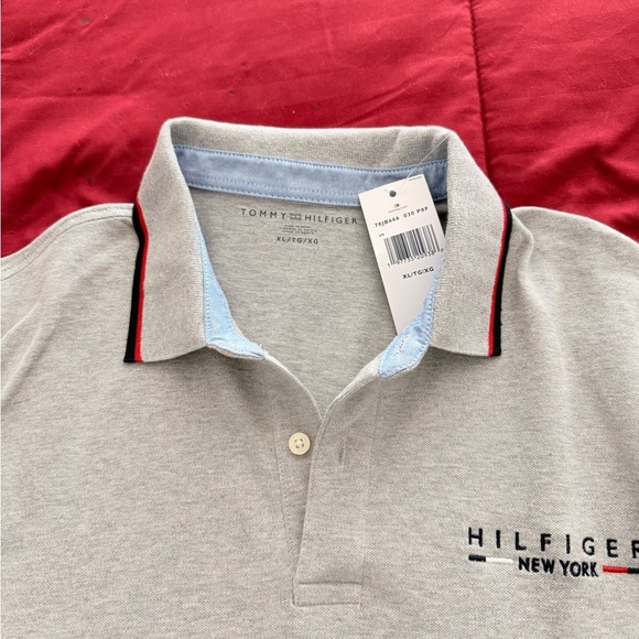 Tommy Hilfiger Gray Polo Shirt for Men - Picture 3 of 4